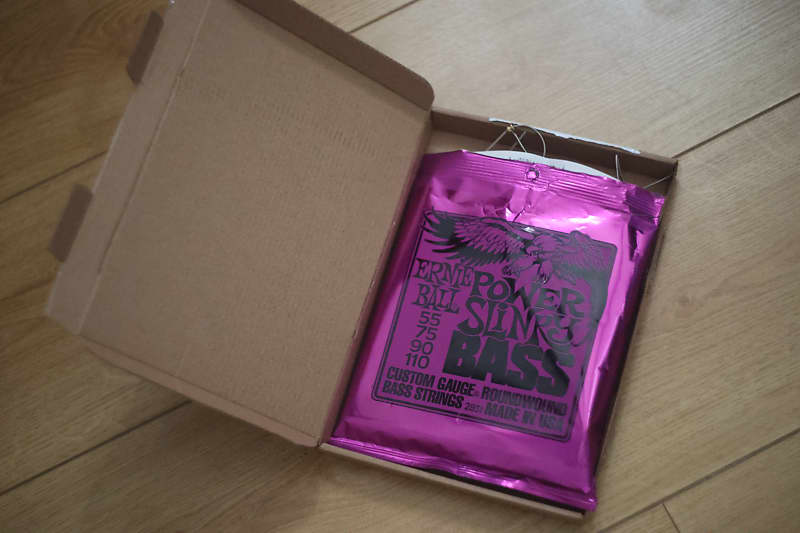 Ernie Ball Power Slinky Custom Gauge (110, 90, 55, 50) Reverb UK