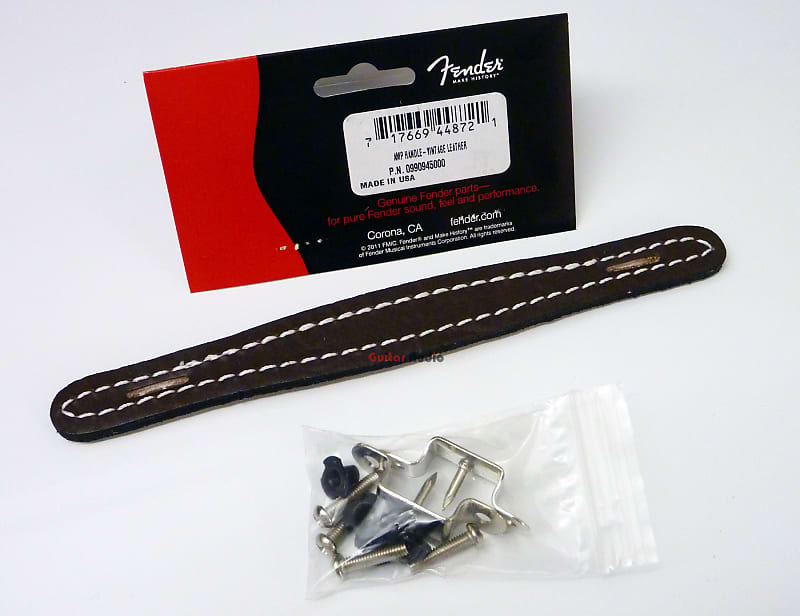 Fender 099-0945-000 Pure Vintage Stitched Leather Amp Handle Fender 099-0945-000 Pure Vintage Stitched Leather Amp Handle