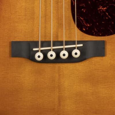 Martin D Jr-10E Acoustic-electric Bass Guitar - Burst image 3