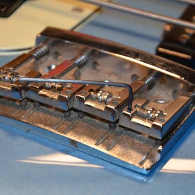 Schaller Vintage 3D Bass Bridge * Made in Germany around 1977 * Hard to Find image 6
