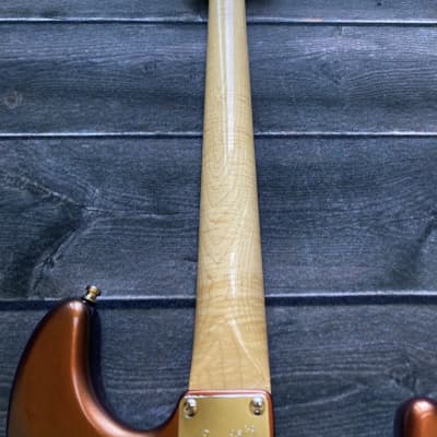 Left Handed Squier Stratocaster Copper Flip Flop AAA Flamed Maple Neck image 17