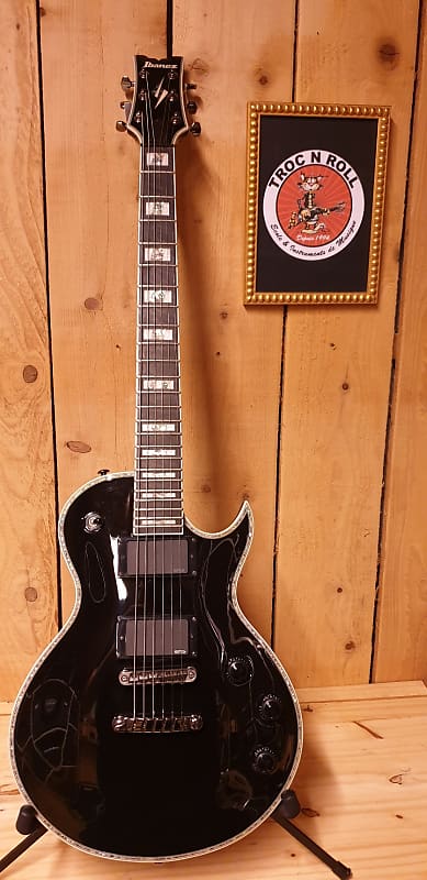 Ibanez ARZIR20-BK ARZ Iron Label Series Electric Guitar Black image 1