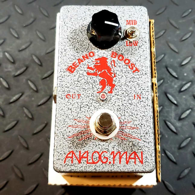 Analogman Beano Boost 2005 NKT275 White Dot DC Jack FREE SHIPPING | Reverb  Canada