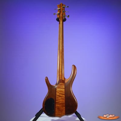 Ken Smith  2002 5TN 5 String Bass Black Tiger image 11