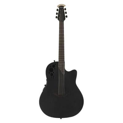 Ovation 2078TX-5 Elite Acoustic-Electric Guitar - Textured Black for sale