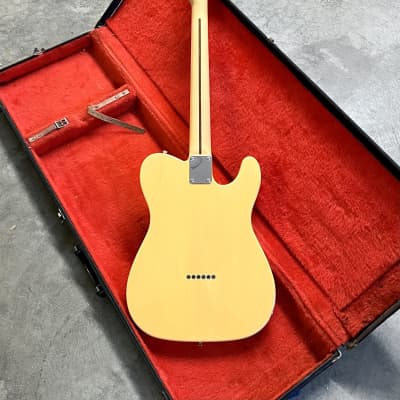 LEFTY! -MIJ Fender TL-52 Telecaster 2021 butterscotch Blond Left handed blackguard Tele 52 reissue image 14