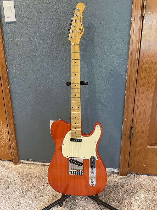 G&L Tribute ASAT Classic with hardshell case image 1