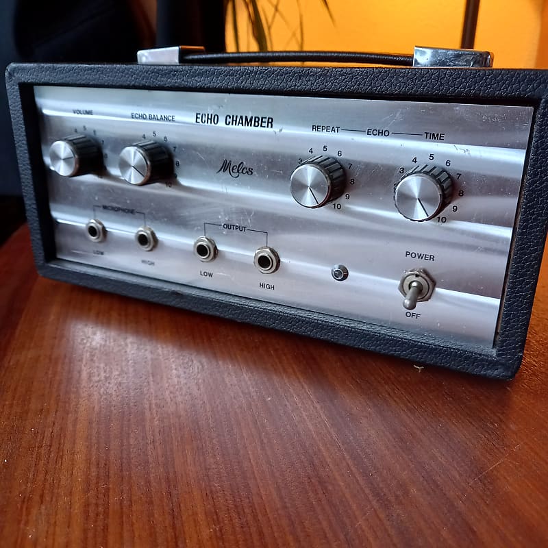 Vintage Melos Echo Chamber 1970s Tape Echo effect With work Reverb