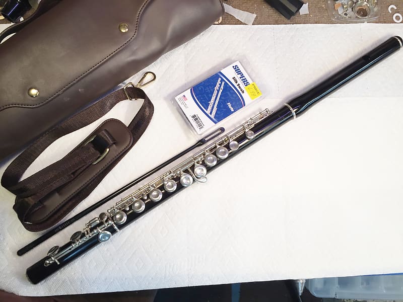 Wm S Haynes-Wood Flute w/Solid Sterling Silver | Reverb