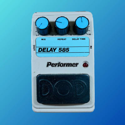 貴重80年代名機アナログディレイDOD 585 Delay Performer
