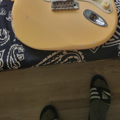 Fender Stratocaster avri vintage relic custom shop olympic White image 18