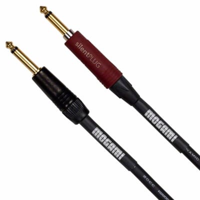 Mogami Platinum Guitar-12 Instrument Audio Cable 12' Long with Neutrik Silent Play Connectors image 1