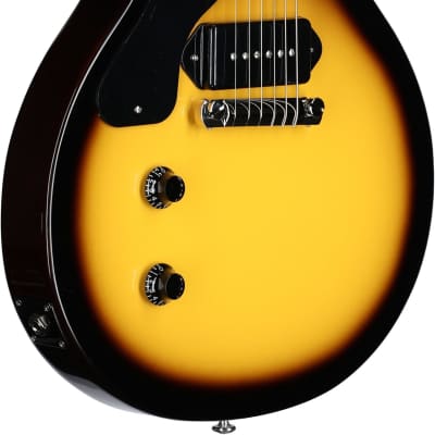 Gibson Les Paul Junior Vintage Left-Handed Electric Guitar (with Case), Tobacco Burst image 4