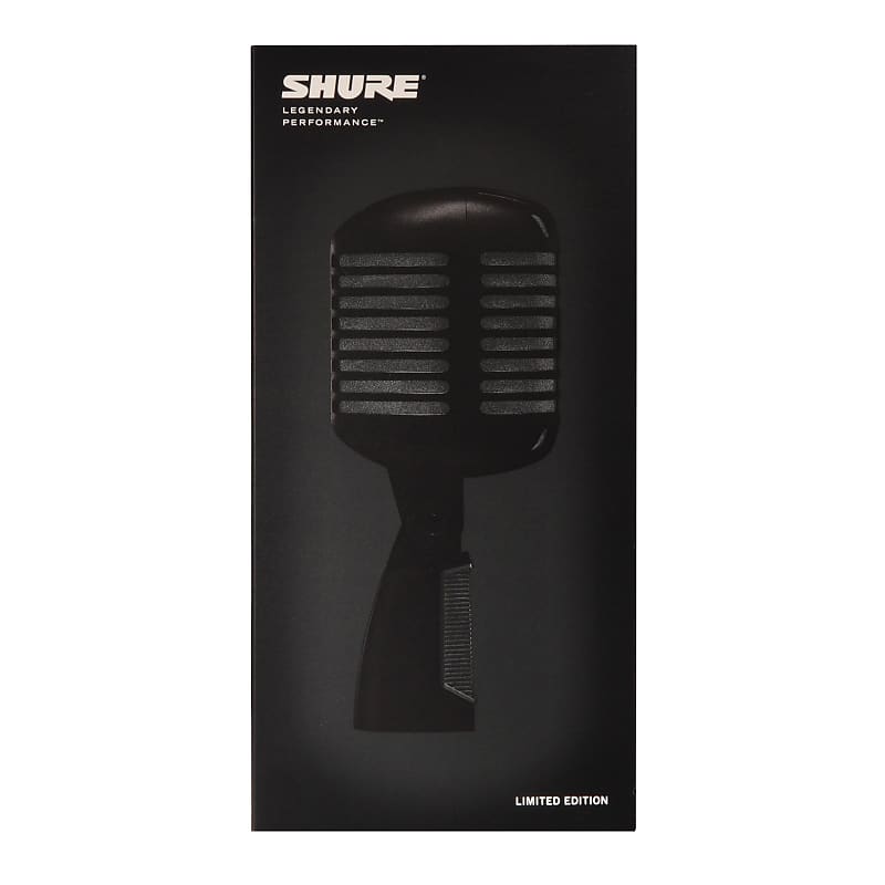 Shure Super 55-BLK Limited Edition Pitch Black Dynamic Vocal