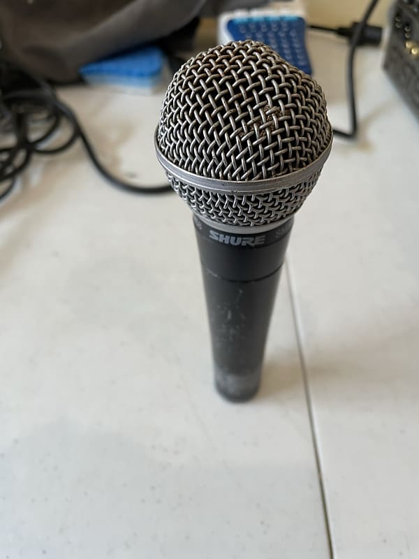 Shure SM58 Handheld Cardioid Dynamic Microphone 1984 Reverb