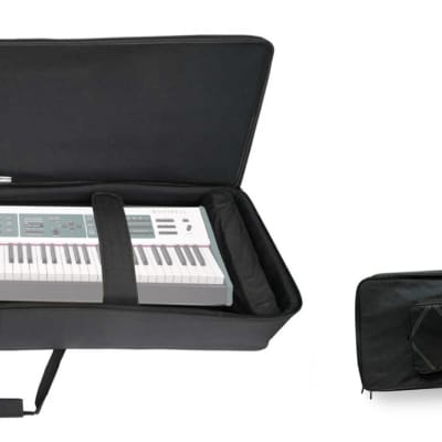 Rockville 88 Key Padded Rigid Durable Keyboard Gig Bag Case For Dexibell VIVO S9 image 1