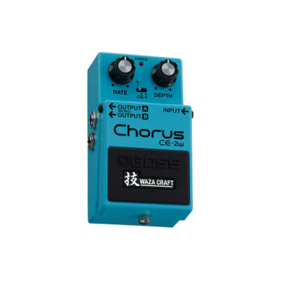 Reverb.com listing, price, conditions, and images for boss-ce-2w-chorus-waza-craft