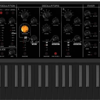 Studiologic Sledge 2 61-Key Black Synthesizer image 1