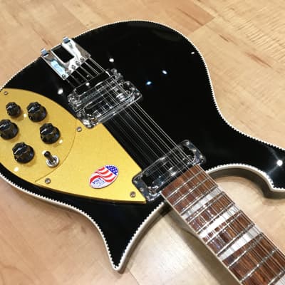 Rickenbacker 660/12 12-String Electric Guitar 2019 JetGlo image 8