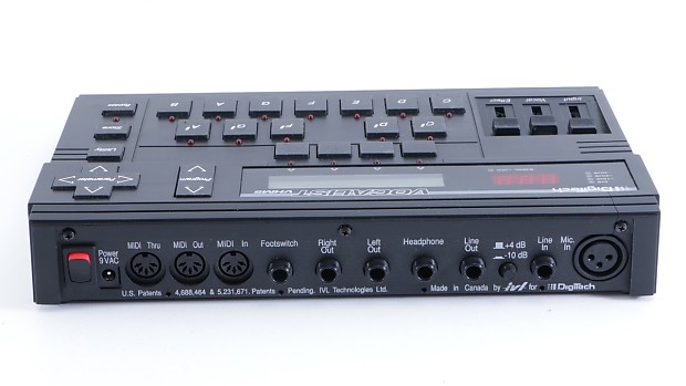 Digitech VHM5 Vocalist Vocal Harmony Processor & Power
