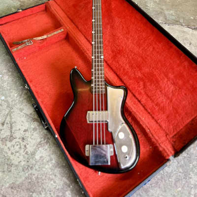 Guyatone EB-4 Bass Guitar 1960’s - Bizarre original vintage MIJ Japan image 4