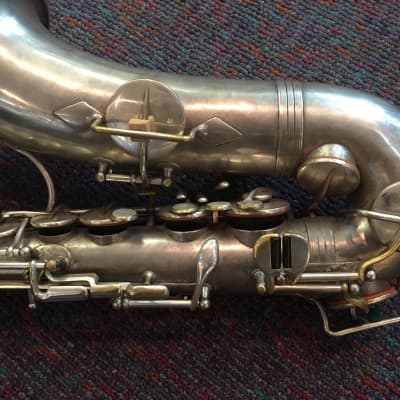 Evette & Schaeffer, Paris Vintage/Antique Alto Saxophone Made c.1916 Overhauled! image 6