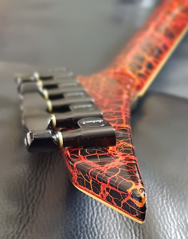 Charvel Model 6. Japan 1988. Fire Crackle. Stunning Original