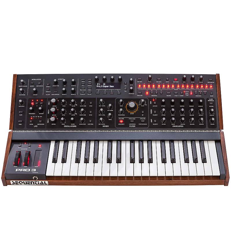 Sequential Pro 3 SE 37-Key 3-Voice Monophonic / Paraphonic Synthesizer image 1