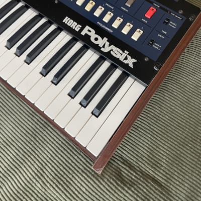 Korg PolySix with Kiwisix Mod 1980s - Navy Blue