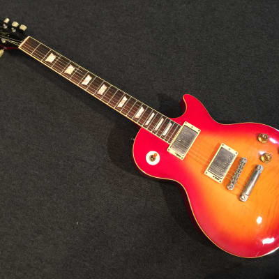 Burny RLG-55 JP Electric Guitar, Trans Blackburst | Reverb