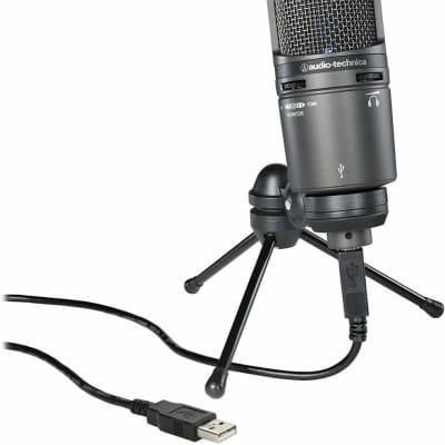 USED Audio Technica AT2020USB+ Cardioid Condenser Microphone USB
