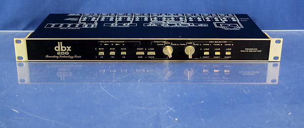 dbx 200 Recording Technology Series - Program Route Selector