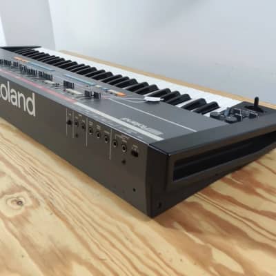 Roland Juno-106 61-Key Programmable Polyphonic Synthesizer 1984 - 1985 - Black + Original Roland Case image 7