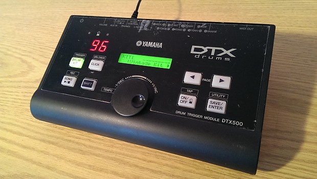 YAMAHA DTX500 Electronic Drum sound trigger Module Used F/S