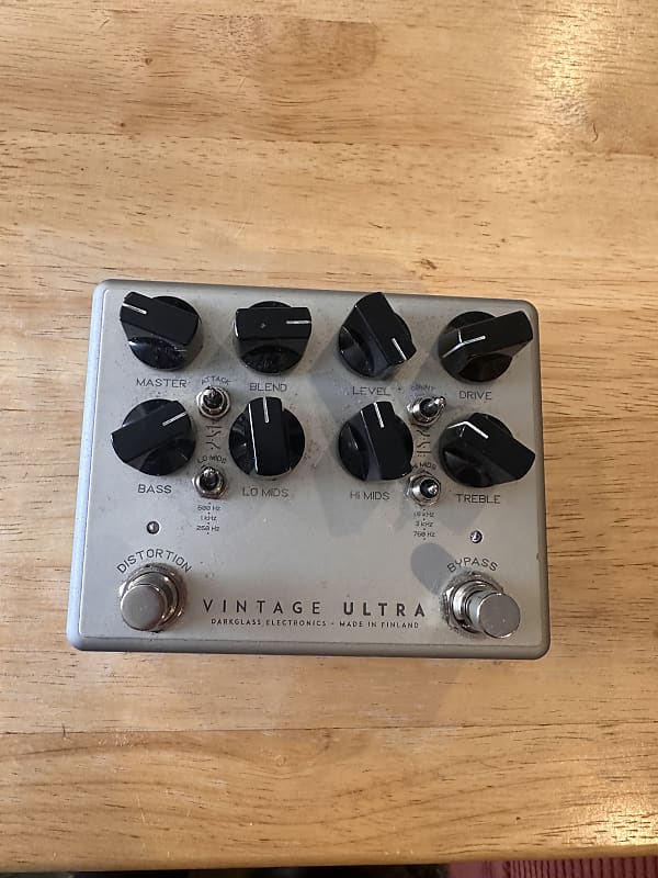 Darkglass Electronics Vintage Ultra v2 with Aux Input 2019 - Present -  Silver