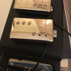Fralin P92  Bridge and Neck pickup set with Nickel covers image 1