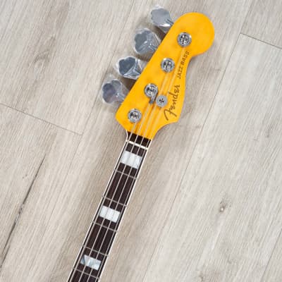 Fender American Ultra Jazz Bass Guitar, Rosewood Fingerboard, Ultraburst image 8