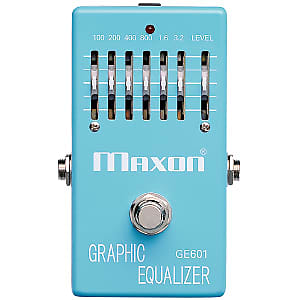 Maxon GE601 Graphic Equalizer Reissue Pedal. New with Full Warranty! image 1