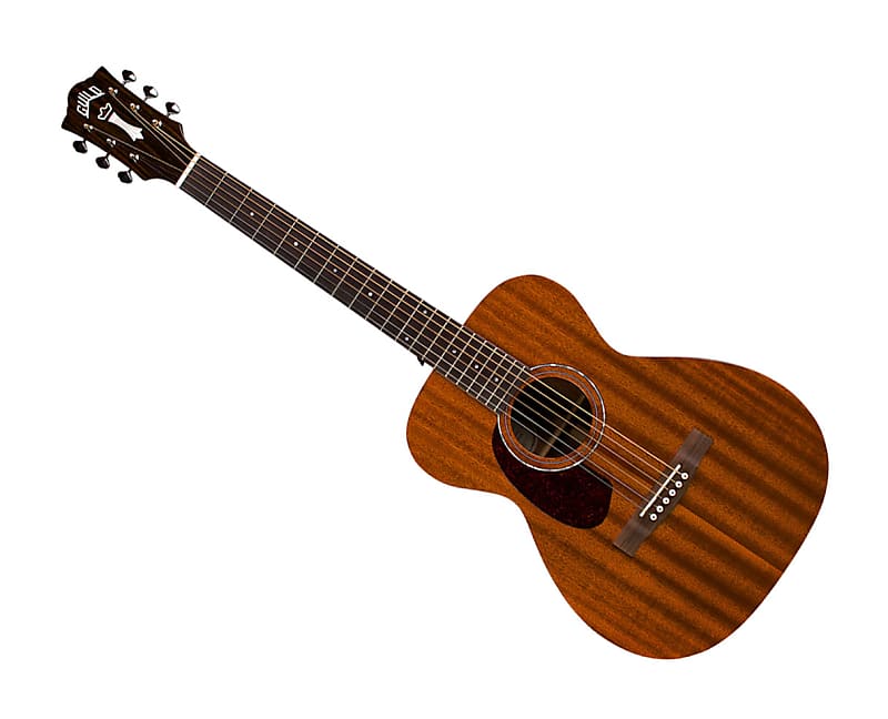 Guild M-120L All Solid Concert Left-Handed Acoustic Guitar - Natural image 1