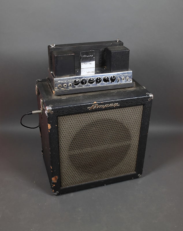 1962 Ampeg B15N Portaflex 1X15 Serviced Classic Studio Tube Reverb
