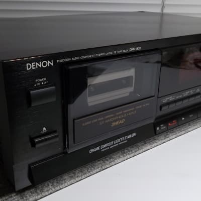 1989 Denon DRM-800 3-Head Hifi Stereo Recorder / Player Cassette Deck Excellent Condition L@@k #477 image 7