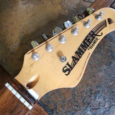 Vtg Hamer Slammer Centaura Electric Guitar Floyd Rose Bridge