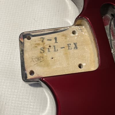 1990's Japan Jackson Professional Stealth Ex Candy Apple Red Guitar Body Floyd Ready image 17