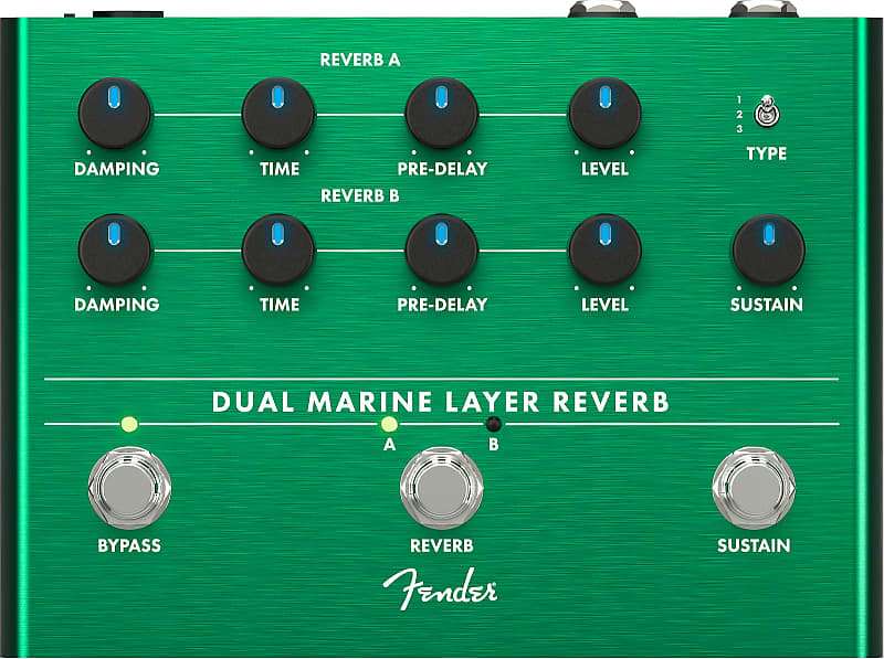 ギター Fender Marine Layer Reverb Fender Marine Layer Reverb | Reverb