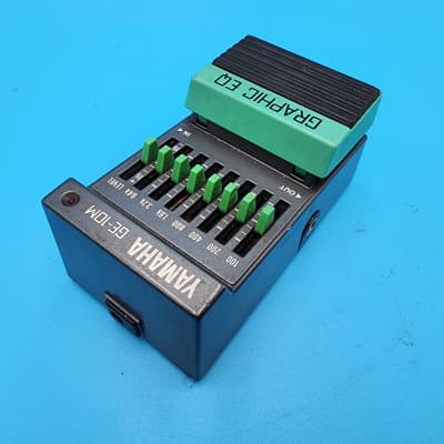 Rare 80s Yamaha GE-10M Graphic Equalizer Guitar Effect Pedal