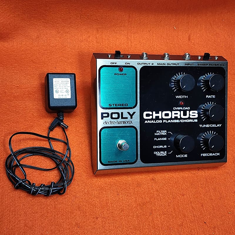 Electro-Harmonix Stereo Poly Chorus Reissue | Reverb