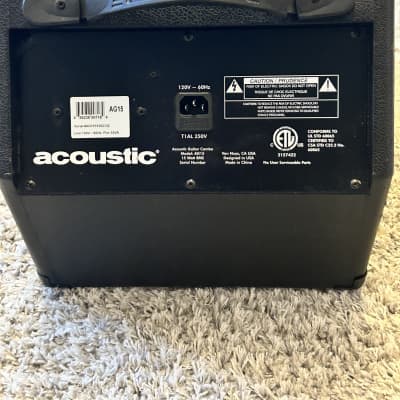 Acoustic AG15 Acoustic Guitar Wedge Amp image 6