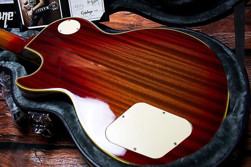 Epiphone Ace Frehley Signature Budokan Les Paul Custom | Reverb