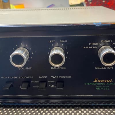 Sansui AU-222 - Stereophonic Amplifier image 3