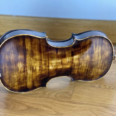 Old German Stradivari model violin Pro early 20th century - video sample image 3